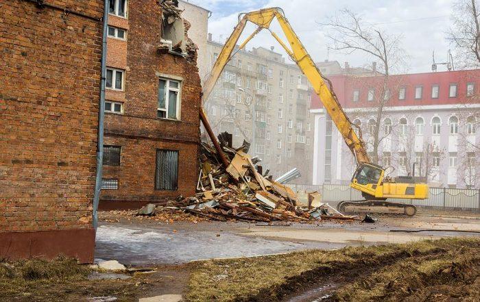 construction equipment - building demolition