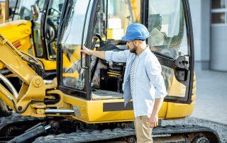 plant machinery for sale - man on a dozer