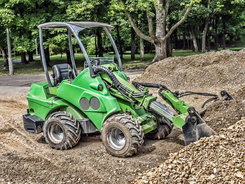 versatile skid-steer - Green skid loader