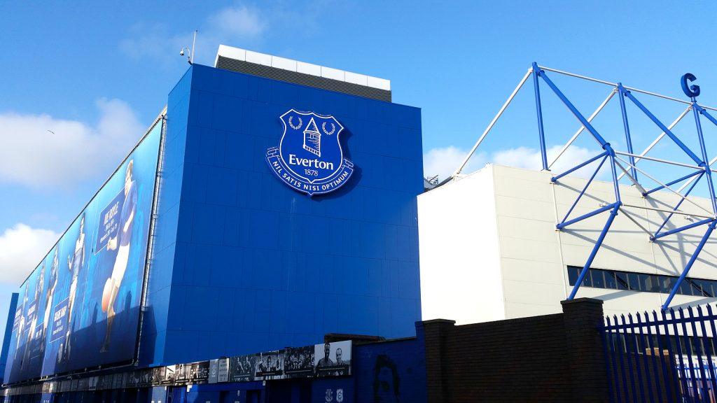 Construction equipment dealers - the Goodison Park stadium
