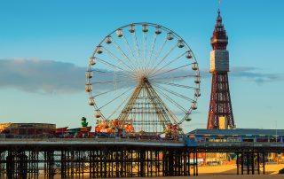 bobcats for sale in the UK - UK blackpool beach