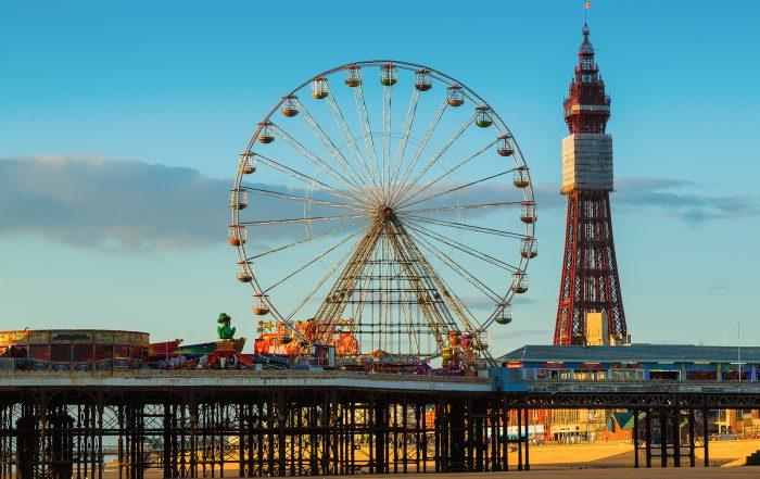 bobcats for sale in the UK - UK blackpool beach