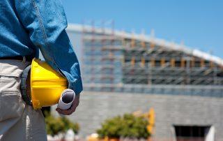 construction plant for sale - construction worker or foreman at a construction site
